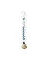 Clip Portaciuccio in Silicone - Massaggiagengive - Blu Grigio Chewies&more
