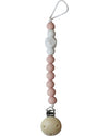 Clip Portaciuccio in Silicone - Massaggiagengive - Rosa Gritt Chewies&more