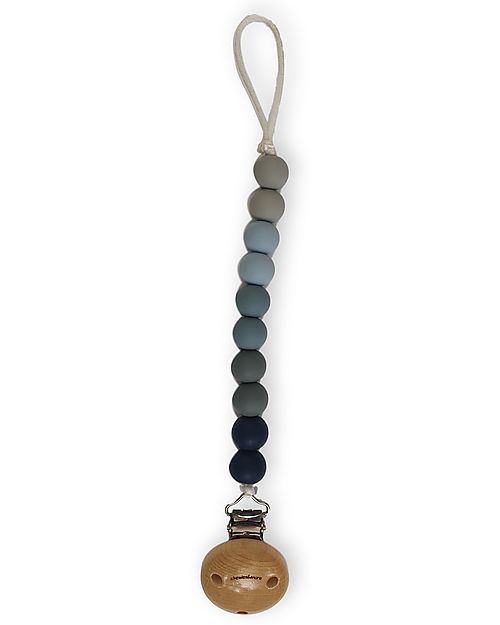 Clip Portaciuccio in Silicone - Massaggiagengive - Leaf - Perline Ombr Chewies&more