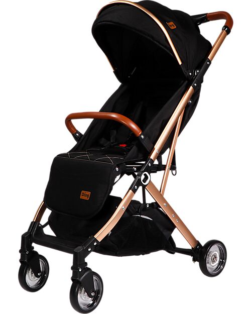 Passeggino Vivo - Nero/Rosé - Schienale Regolabile Ding