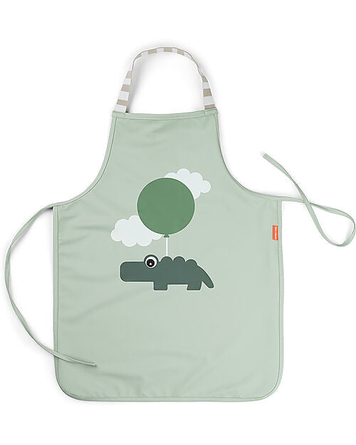 Grembiule Impermeabile con Collo Elastico - Verde - Happy Clouds Done By Deer