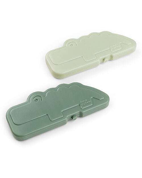 Blocchi Refrigeranti per Alimenti - 2 pezzi - Verde - Croco Done By Deer