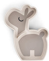 Piatto a Scomparti - Silicone Alimentare - Stick&Stay - Lalee - Sabbia Done By Deer