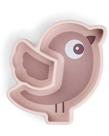 Piatto a Scomparti - Silicone Alimentare - Stick&Stay - Birdee - Cipri Done By Deer