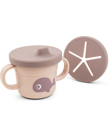 Tazza con Beccuccio e Snack Foodie - Wally - Rosa Cipria - 100% PP Ali Done By Deer
