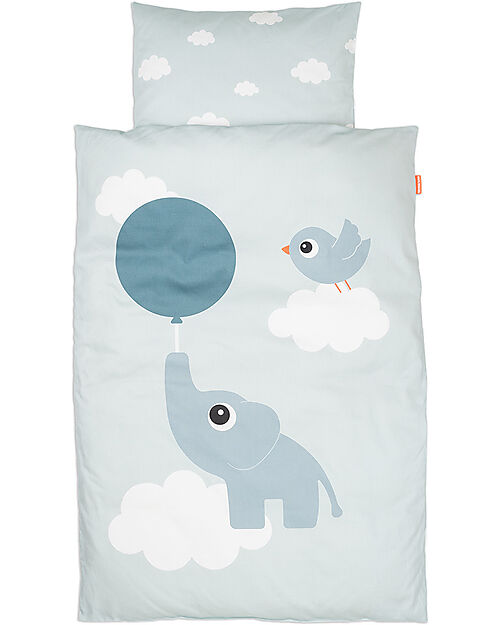 Set Letto Junior - Federa e Copripiumino - 100x140 cm - 100% Cotone - Done By Deer