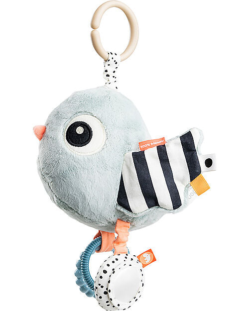 Gioco da Appendere Multisensoriale - Birdee - Blu - A contrasto Done By Deer