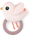 Sonaglio Sensoriale con Massaggiagengive - Birdee - Cipria - 11 x 9,5 Done By Deer