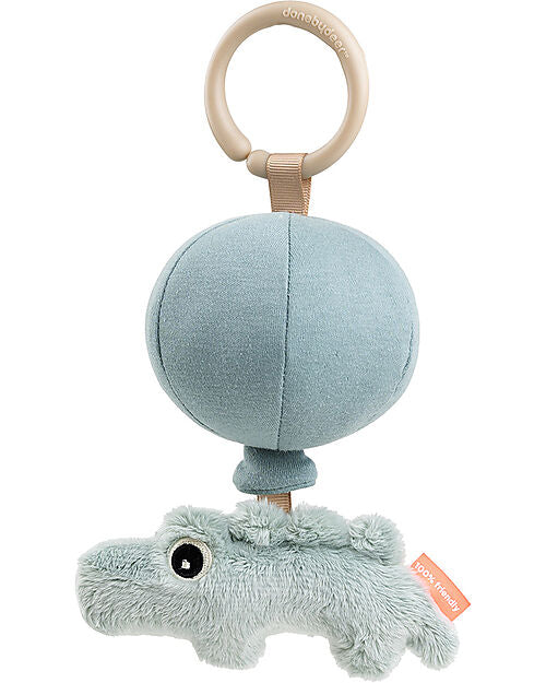 Gioco da Appendere - Croco - Blu -Con Sonaglio Done By Deer
