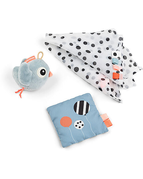 Set Giochi Multisensoriali - Birdee - Blu - A contasto Done By Deer