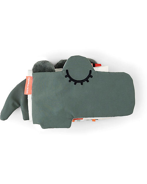 Libro Pieghevole Leporello - Coccodrillo - Verde - 90 x 14 x 1,2 cm Done By Deer