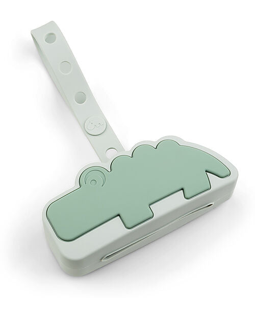 Custodia Portaciucci in Silicone Alimentare - Croco - Verde Done By Deer