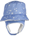 Cappello Invernale Bucket - Stars - Morbido Tessuto Sherpa FlapJackKids