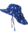 Cappello Estivo con Paracollo - Anti-UV SPF50+ - Polpo FlapJackKids