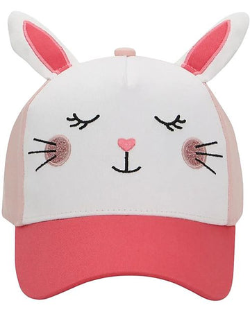Berretto Estivo 3D con Visiera - Bunny - 100% Cotone FlapJackKids