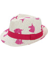Cappello Modello Fedora - Unicorno FlapJackKids