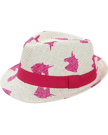 Cappello Modello Fedora - Unicorno FlapJackKids