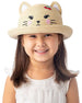 Cappello di Paglia Anti-UV SPF 50+ - Gatto FlapJackKids