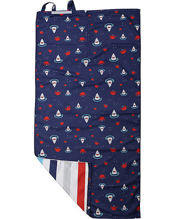 Zainetto e Telo Mare 2 in 1 - Squalo/Granchio FlapJackKids