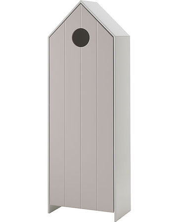 Armadio Casami - Rosa Chiaro Laccato - 1 Anta - 57,6 x 37 x 171,5 - M Jaxx