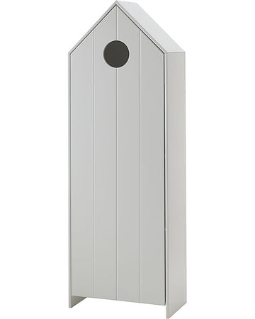 Armadio Casami in Legno - Bianco Laccato - 1 Anta Jaxx