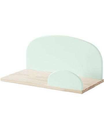 Mensola Kiddy - Verde Menta - 45 cm - Legno di Pino Massiccio e MDF Jaxx