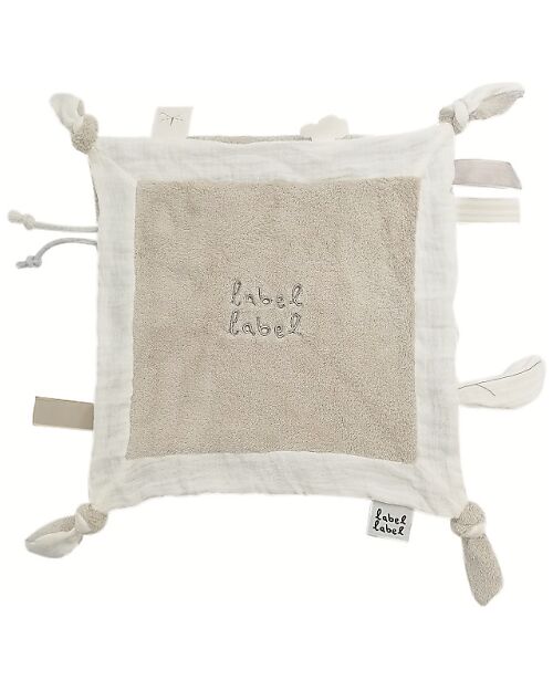 Doudou - Beige - 30x30 cm - Materiale Riciclato Label Label