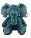 Peluche Elly L'Elefante - Blu - Medio Label Label