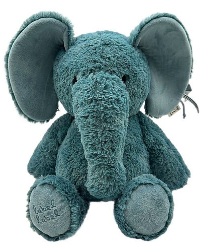 Peluche Elly L'Elefante - Blu - Grande Label Label