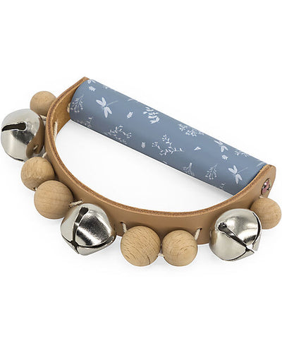 Strumento Anello a Sonagli - Blu - Legno di Faggio Certificato FSC Label Label