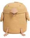 Cesto Portaoggetti Charlie il Pollo - Golden - The Animal Crew Collect Lorena Canals