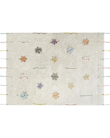 Tappeto Gioco - Wildflowers - Natural - Cotone - Collezione Planet Bee Lorena Canals