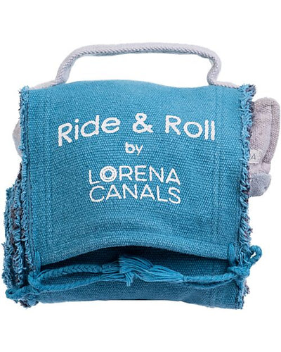Set Ride & Roll Airplane - Aereo + Pista - Grigio/Azzurro/Verde - Pist Lorena Canals