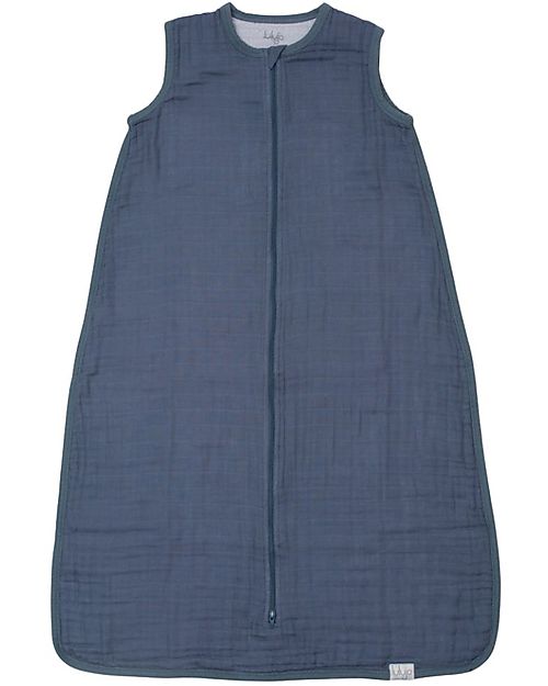 Sacco Nanna - Blu Navy - TOG1 - 100% Mussola di Cotone Lulujo Baby