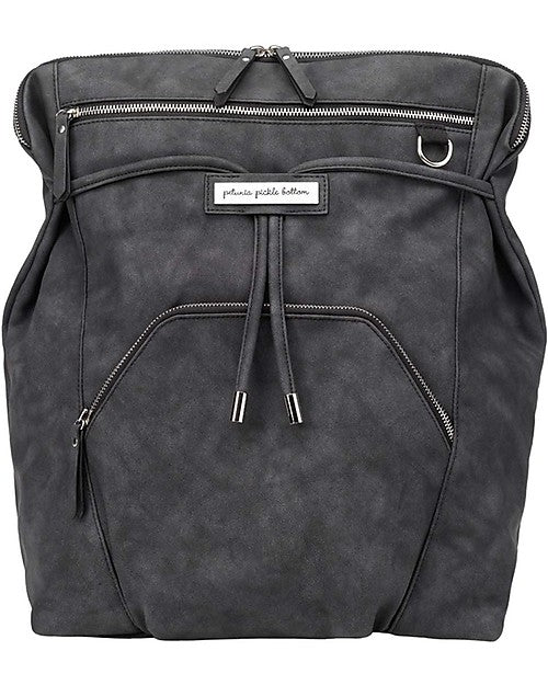 Zaino Cinch Convertibile - Grigio Scuro - Versatile e Intelligente in Petunia Pickle Bottom