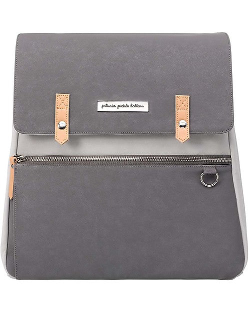 Zaino Meta - Grigio Perla - Soluzione Ultraleggera Funzionale ed Elega Petunia Pickle Bottom