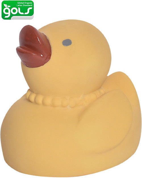 3-in-1 Sonaglio, Massaggiagengive, Gioco da Bagno - Tara la Papera - Tikiri