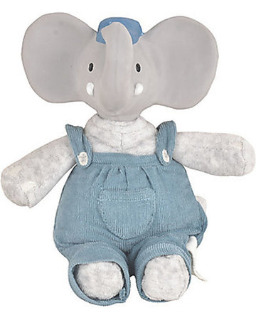 Pupazzo Alvin l'Elefante - Caucciù Naturale e Cotone Bio Tikiri