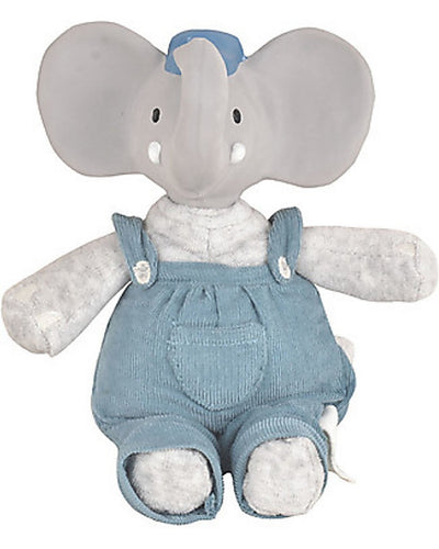 Pupazzo Alvin l'Elefante - Caucciù Naturale e Cotone Bio Tikiri