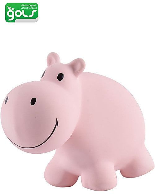 3-in-1 Sonaglio Ippopotamo, Massaggiagengive, Gioco da Bagno, My First Tikiri