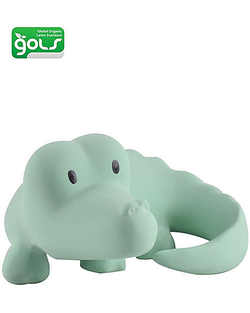 3-in-1 Sonaglio Coccodrillo, Massaggiagengive, Gioco da Bagno, My Firs Tikiri