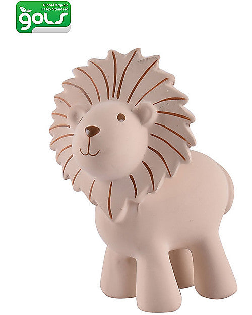 3-in-1 Sonaglio Leone, Massaggiagengive, Gioco da Bagno, My First Zoo Tikiri