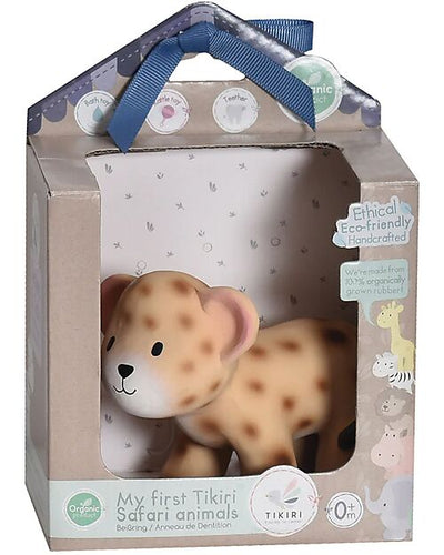 3-in-1 Sonaglio Leopardo, Massaggiagengive, Gioco da Bagno, My First Z Tikiri