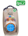 3-in-1 Sonaglio Cupcake - Massaggiagengive - Gioco da Bagno - Bakery Tikiri