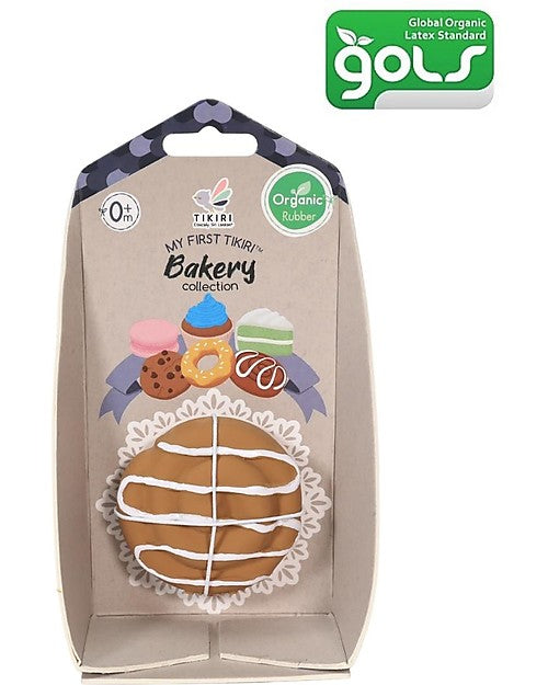 3-in-1 Sonaglio Biscottino Danese - Massaggiagengive - Gioco da Bagn Tikiri