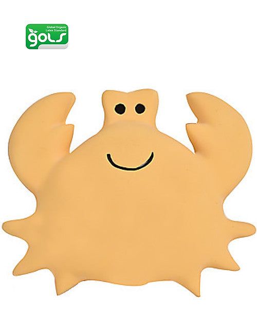 Ocean Buddies - Granchio - 3-in-1 Sonaglio, Massaggiagengive, Gioco da Tikiri