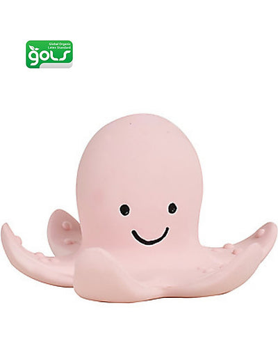 Ocean Buddies - Polpo - 3-in-1 Sonaglio, Massaggiagengive, Gioco da Ba Tikiri