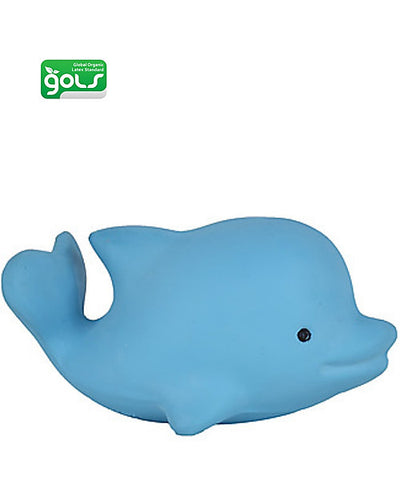 Ocean Buddies - Delfino - 3-in-1 Sonaglio, Massaggiagengive, Gioco da Tikiri