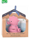 3-in-1 Sonaglio Cavalluccio Marino, Massaggiagengive, Gioco da Bagno, Tikiri