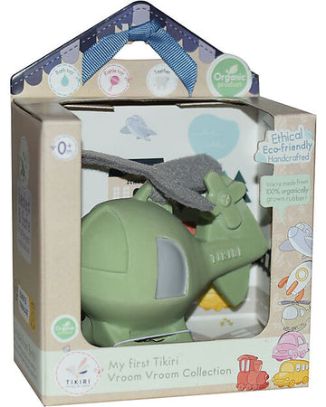 3-in-1 Sonaglio - Massaggiagengive - Gioco da Bagno - Elicottero - Vro Tikiri